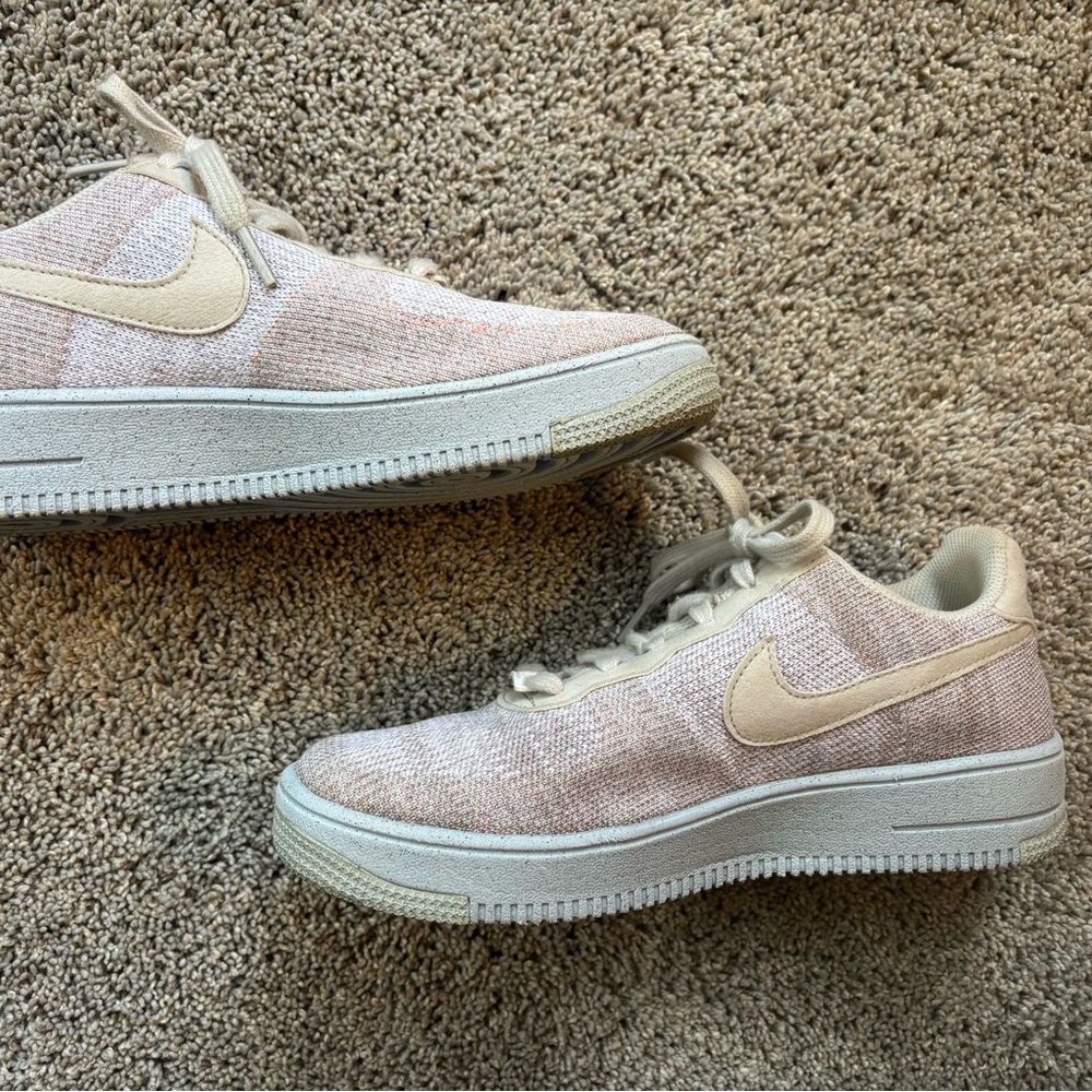 Nike Air Force One Crater Flyknit Shoes Size Youth 7Y/ Womens 8.5